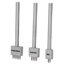 3-tlg. Lederlochsäge-Set mit 2, 4 und 6 mm Abstand für DIY-Handwerk
