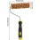 Paint Roller Sleeves Set for Wall Painting, Texture Pattern Paint Roller Brush with Handle, Durable and Easy to Use 2