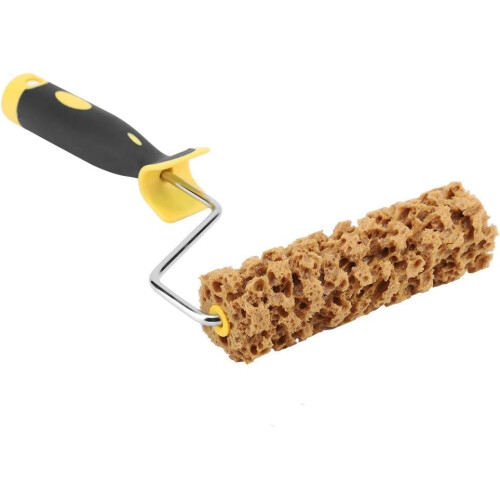 Paint Roller Sleeves Set for Wall Painting, Texture Pattern Paint Roller Brush with Handle, Durable and Easy to Use 2
