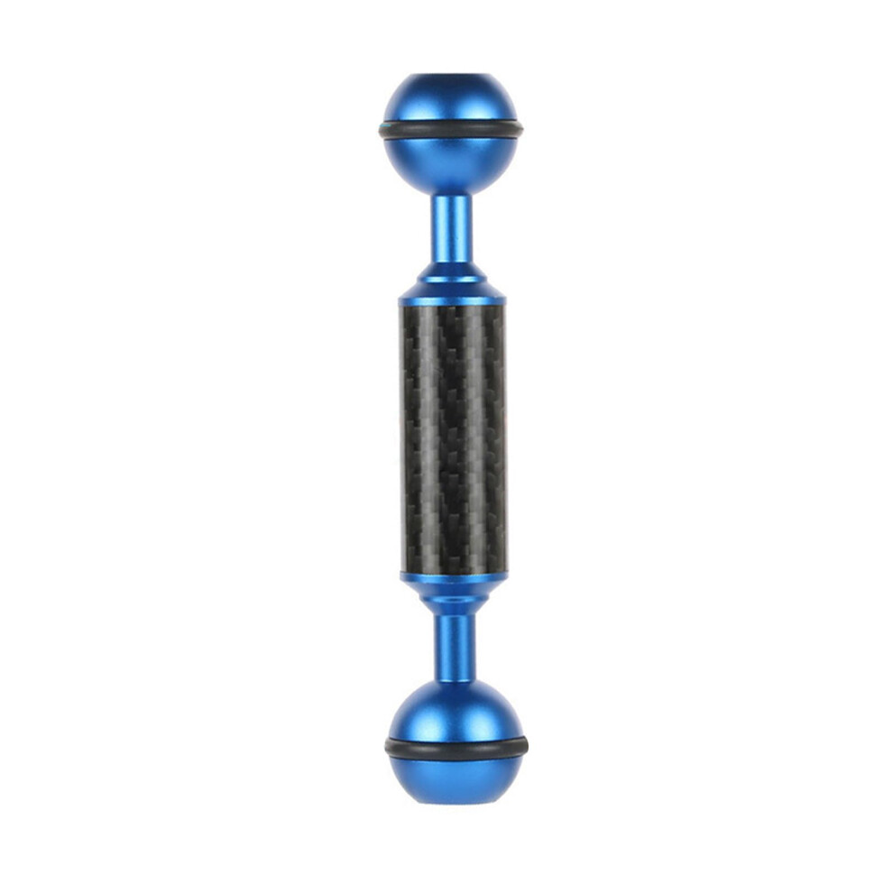 Carbon Fiber Buoyancy Arm For Underwater Photography, 12.7 Cm Ball Mount, Waterproof, Dive Tablet Light/Blue 6947110763408