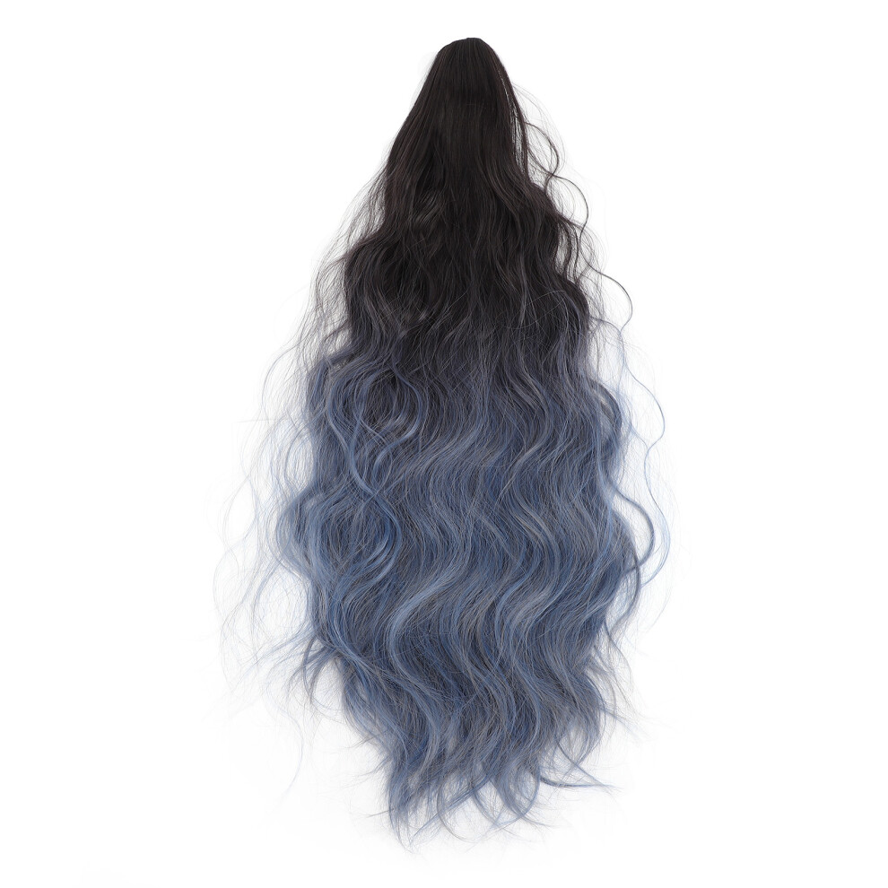 Claw Ponytail Extension Gradient Clip In Long Wavy