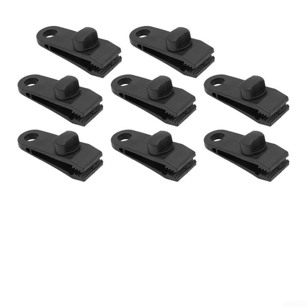 Reliable Multi-Purpose Tarpaulin Clips With Durable Locking System For Outdoor Use, 30 Pieces, Heavy-Duty Plastic 6947110763910