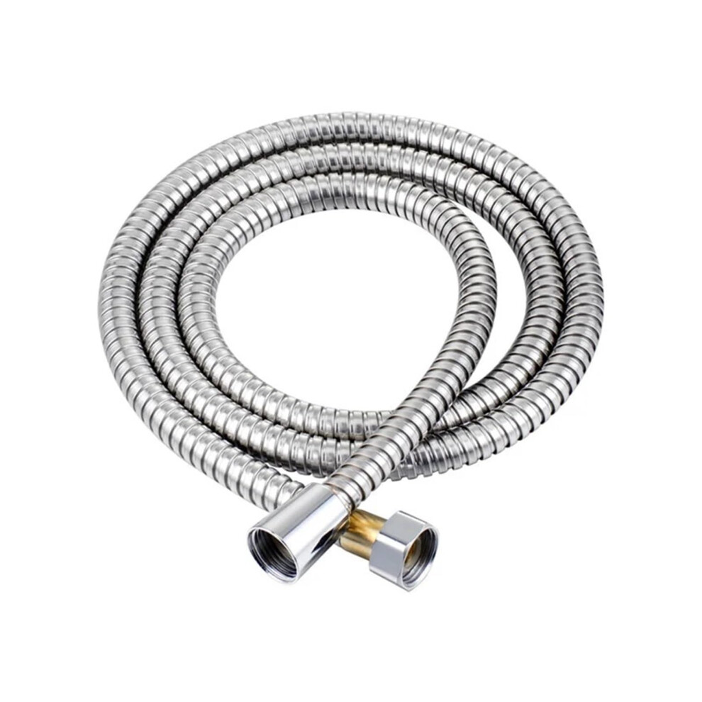 Edelstahl-Brauseschlauch 2M Lang, Duschschlauch Fã¼R Badezimmer, Hochwertiges Sanitã¤Rrohr, Silberfarben Duschkopf Zubehã¶R 6947110763903