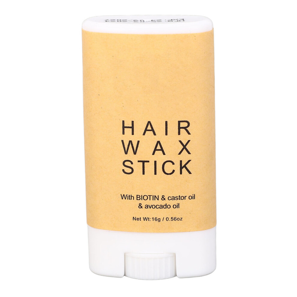 16g Hair Wax Stick Portable Anti Frizz Non Greasy