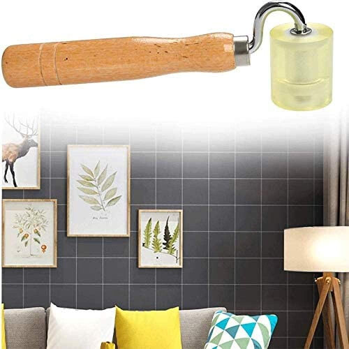 Rubber Seam Roller Set for Wallpaper Application, Sound Insulation Mat, 2Pcs, Edge Finishing Tools, Durable Design 2