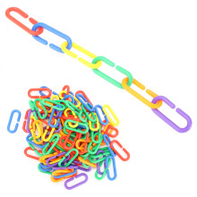 Plastikketten-Vogelspielzeug mit Haken, Kiefernbrecher & DIY-Zubehör