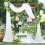 Wedding Arch Chiffon Fabric Drapery Wedding 8