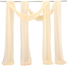 Wedding Arch Chiffon Fabric Drapery Wedding