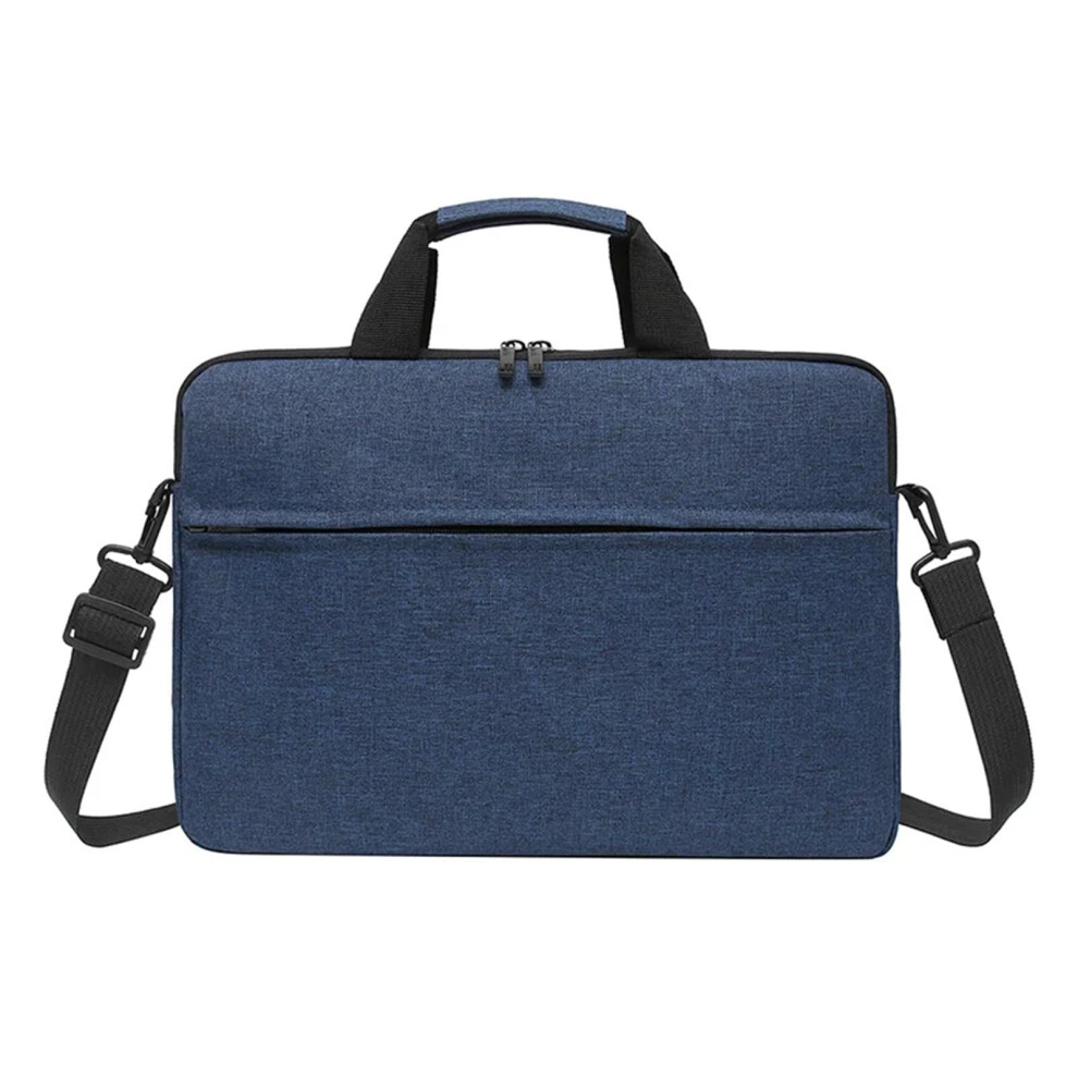Laptop Bag Laptop Carrying Case For 13-15 Inch Laptops And Tablets, Waterproof, Dark With Shoulder Strap Blue 6947110764535