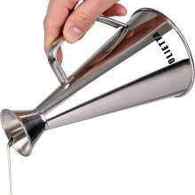 Olietta Olivenolie Dispenser Flaske Kobber Rustfrit Stl Drypfri Lkagesikker Ingen rod Eddikehldning & kkkendriller 17 oz 500ML 0,5 liter Fant