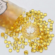 100 Pieces Transparent Sealing Glue Beads for Wax Seals, Varnish Wax, Wedding Decoration, Crafts, Gold Color