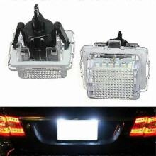 For Mercedes Benz Led License Number Plate Lights W204 W212 W221 Cl E S C-class