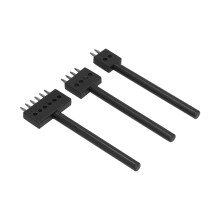 Leder Perforiertes Werkzeugsatz 3 Stück Schwarz, langlebig, DIY Lederhandwerk, 6 mm
