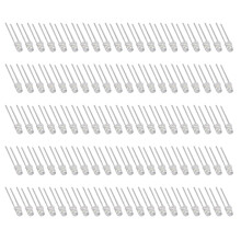 100 Stück 3mm LED Diode Lichtset 8 Farben Warmweiß 3V Elektronikbauteile