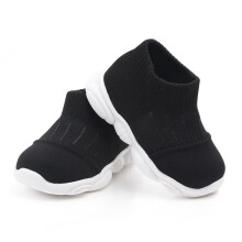 Casual Knitted Toddler Shoes Mesh Rubber