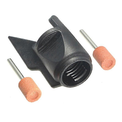 HILDA Saw Sharpening Attachment Lawn Mower and Garden Tool Sharpener Guide Drill Adapter for Dremel 2