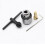 Micro Motor Drill Chuck Clamping Range 0.3-4mm Taper Mounted Mini Drill Chuck With Chuck Key 3.17mm 2