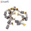 GOXAWEE 10pcs Dremel Accessoires Balais de Carbone pour Dremel Mini Perceuse Outils Électriques Dremel 3