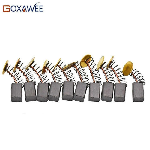 GOXAWEE 10pcs Dremel Accessoires Balais de Carbone pour Dremel Mini Perceuse Outils Électriques Dremel 1