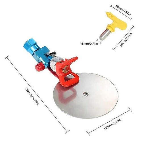 Airless Spray Guide Tool Universal Spray Guide Accessory Tool for Graco Wagner Titan 7/8\ 2