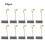 10 PCs Electric Drill Carbon Brush Spare Part with 25mm Spring and Copper Core for Generic Electric 3