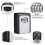 Secure key storage - Secure key box - Wall mounted 2