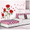 Romantic Red Rose Avtagbara väggdekor – Väggdekor – Sovrum – PVC 3