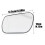 (1 st vänster)1 st Dörrsidospegelglas för Mazda 3 BK 2003-2010 Backspegelglas för 2