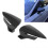 (Glossy Black)Car Mirror Pair Rear View Mirror Protective Covers Left Right Replacement for SEAT Leon 2