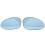 (Right-White)For BMW E90 Mirror Heated Side Mirror Glass Rearview Mirror For BMW E90 E91 E92 E93 M3 2
