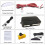 (red)Hot Sell Car Parking Sensor Kit Universal Wireless Aid With 4 Distance Detection LCD Display View 3