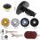 (Type F) Accessoires d'outil de conversion de siège de coupe de perceuse électrique avec meule et tranche 4