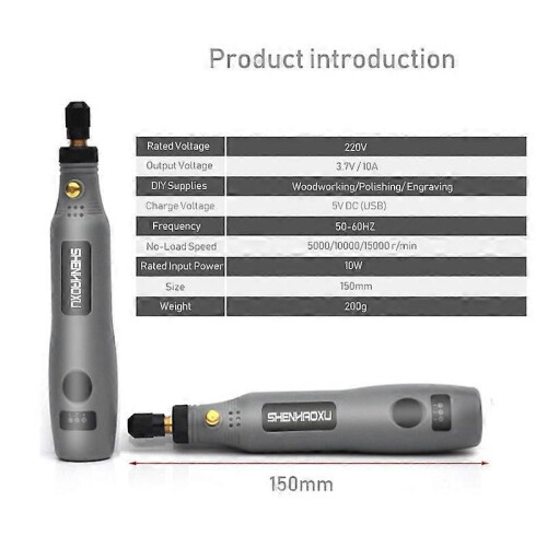 (PSD-001-SET1) Mini perceuse sans fil, outils électriques, perceuse électrique 3,6 V, meuleuse, ensemble 1