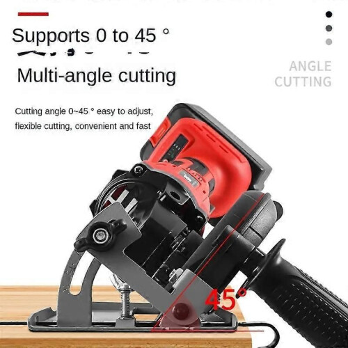 (Style 2)Woodworker Tools Hand Angle Grinder Converter To Cutter Machine Base Power Hand Adjustable 1