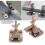 (Colorful)2 Pcs Butterfly Frame Hinge Clamp /DIY Tool Silk Screen Printing Hobby Printer Diy Handwork 2