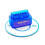 (ELM327 v2.1 BT Blue)OBD2 Code Reader Super ELM327 V2.1 BT för Android Torque High Quality Mini ELM 2
