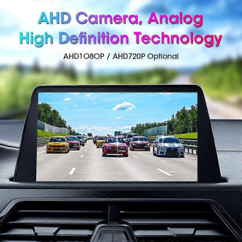 (E-White)Car Reverse Camera 1080P 170 Rearview Camera With Control Cable IP68 Waterproof Night Vision 2