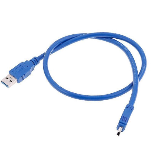 (Bleu) USB 3.0 Mini PCI-E vers PCIe PCI Express 1x vers 16x Extender Riser Card Adapter Câble d'extension 1