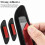 2Pcs Black Plastic Shell Glass Blind Spot Rectangular Mirror Auto Wide Angle Convex Rear Side View Car 3