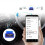 (Vit V2.1 med CD)Mini Elm327 Obd2 Scanner Bluetooth-kompatibel V1.5/2.1 Car Scanner Code Reader Tool 3