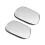 Car Rearview Mirror Reversing Lens Heating Wide-Angle Mirror for 2000-2005 2