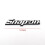 (Chrome)3D Design OEM 120mm Snap On Tools Plastic Chrome Emblem Badge Logo 3