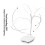 Lampe de bureau LED portable rechargeable par USB (rose), 3 vitesses, tactile, intensité variable, protection 4