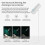 LED Table Lamp for Study Eye Protection USB Touch Dimming Reading Light Flashlight Bedroom Bedside Decor 3