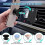 (2 style)Air Vent Car Phone Holder for Pop Grip, Universal Socket Mount Vent Clip Car Mount, Socket 3
