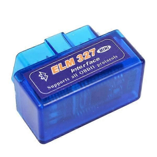 (Bleu V2.1)Supper Mini Bluetooth ELM327 V1.5/V2.1 Outil de diagnostic automobile OBD2 Scanner de vérification 1