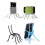 (Black)Spider Car Mobile Phone Holder Stand For iPhone 7 8 6s 5s SE Multi Function Grip Mount Desktop 3
