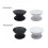 (gray)Mobile Phone Holder Stands Telescopic Folding Phone Car Tools Mount Phone Back Sticker Pad Bracket 4