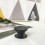 (gray)Mobile Phone Holder Stands Telescopic Folding Phone Car Tools Mount Phone Back Sticker Pad Bracket 2
