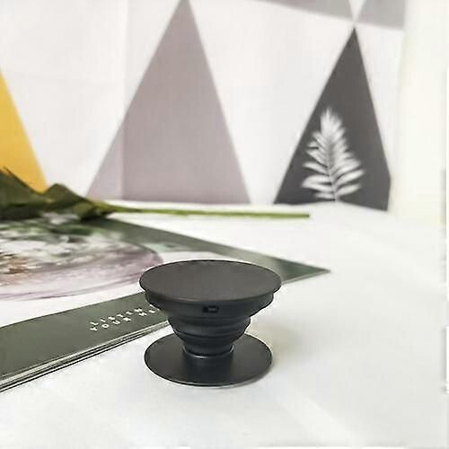 (gray)Mobile Phone Holder Stands Telescopic Folding Phone Car Tools Mount Phone Back Sticker Pad Bracket 1